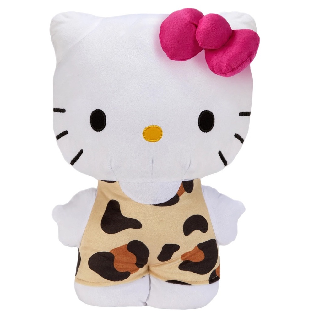 Hello Kitty Leopard Plush Pillow Buddy
